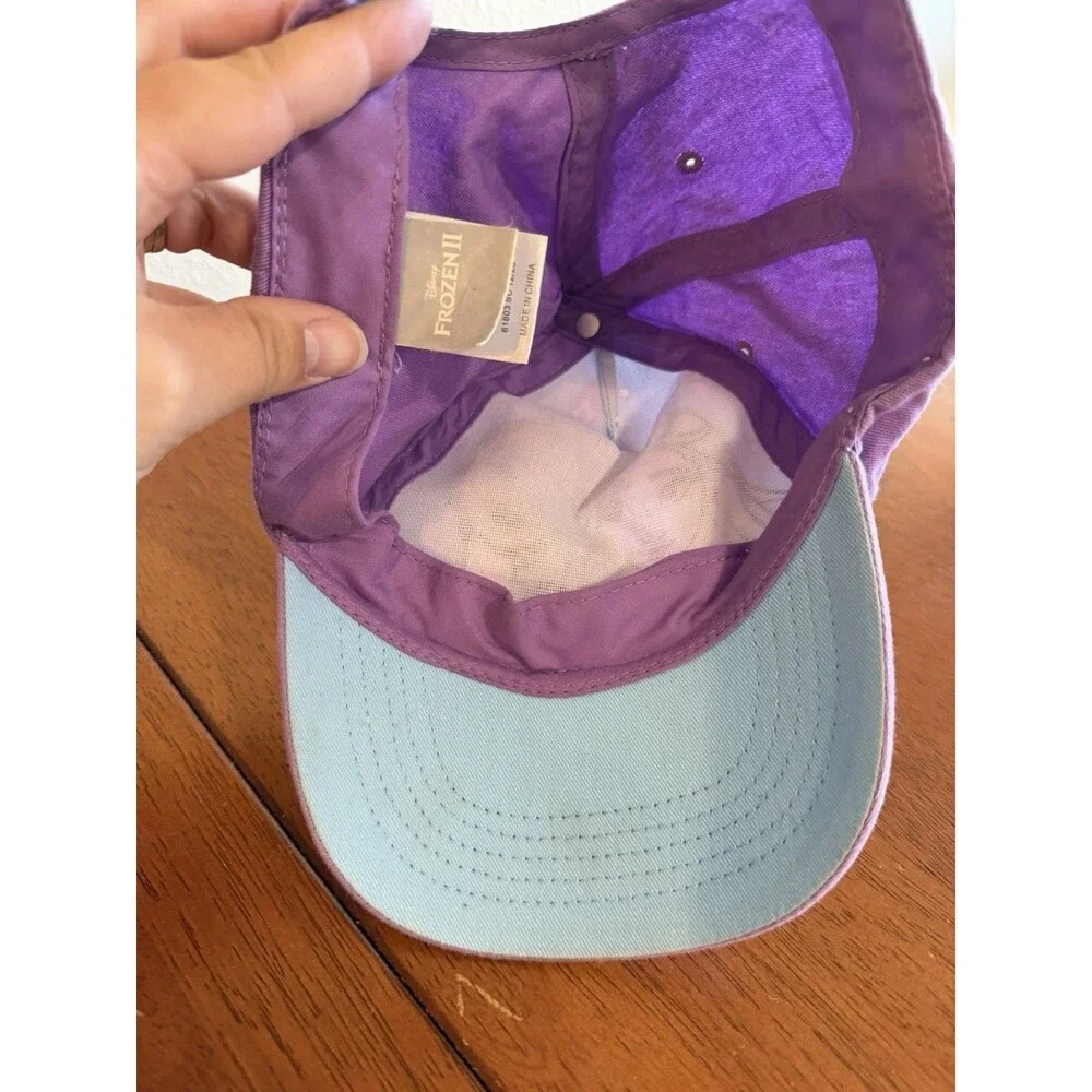 Disney Frozen II Purple & Blue Multicolor kids Baseball Cap Hat